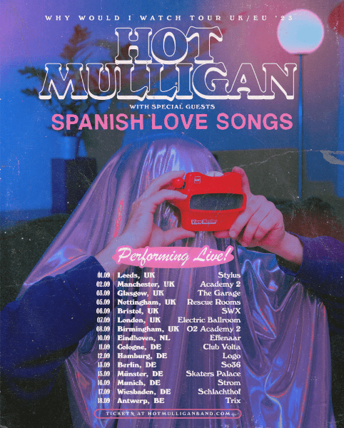 Hot Mulligan European Tour 2023