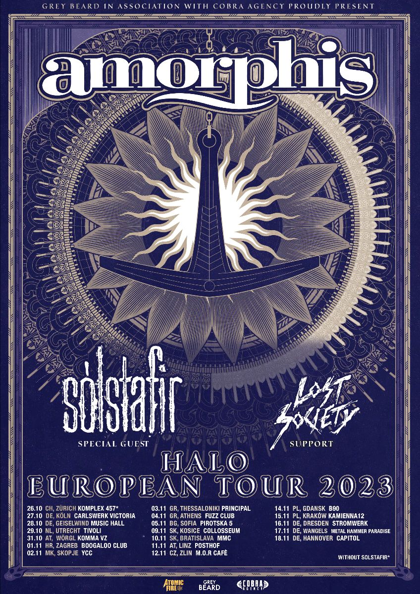 Amorphis European Tour 2023