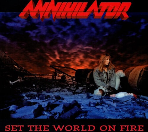 Annihilator - Set The World On Fire Album Cover