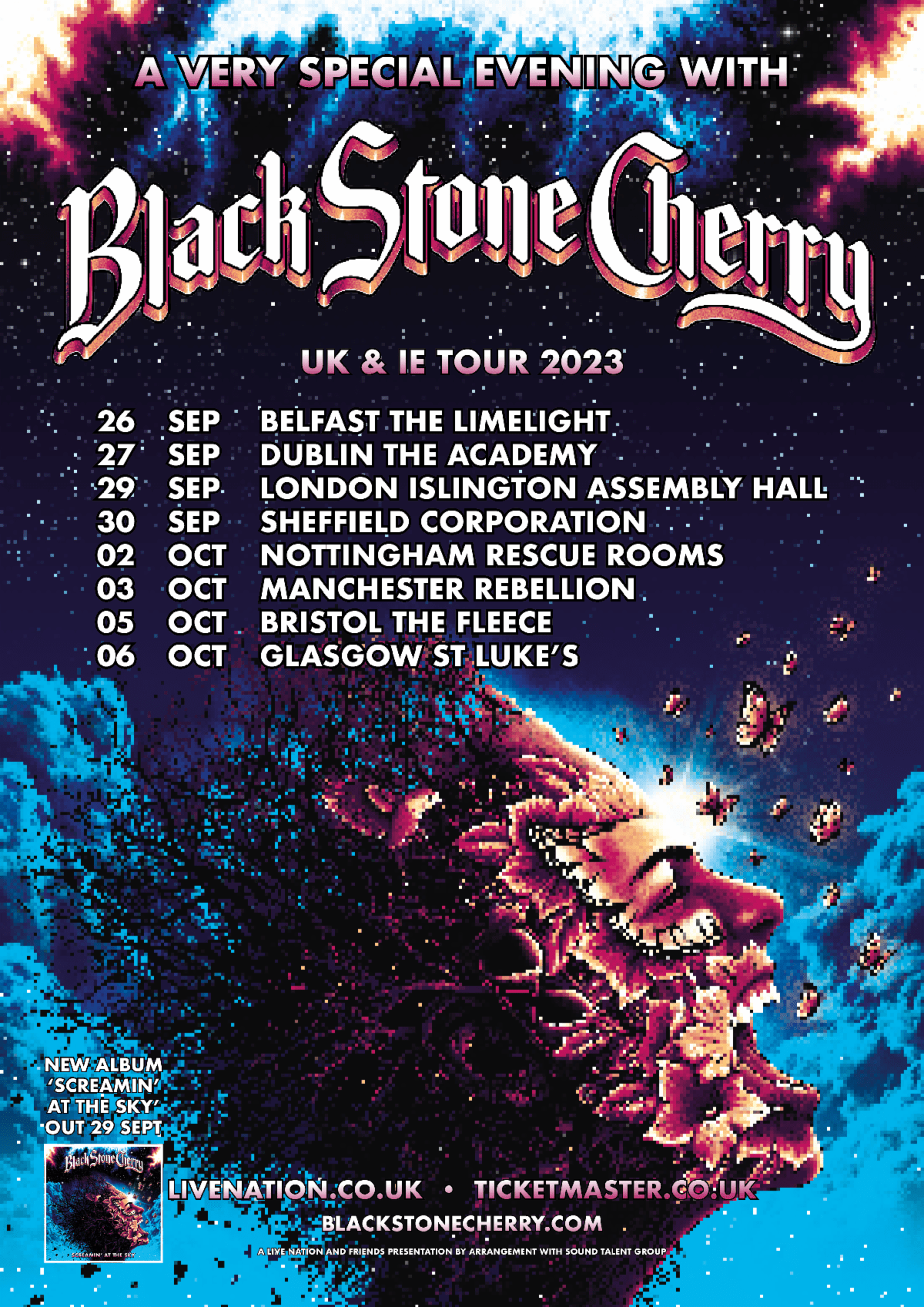 Black Stone Cherry UK Tour 2023