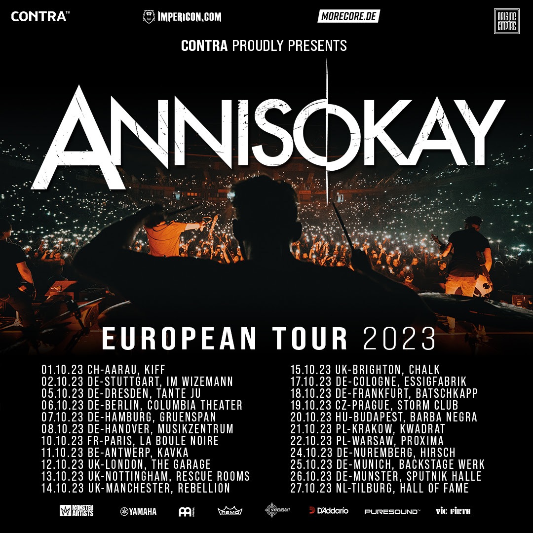 Annisokay European Tour 2023