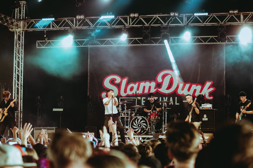 Boston Manor live @ Slam Dunk Festival 2023. Photo Credit: Dev Place Photos