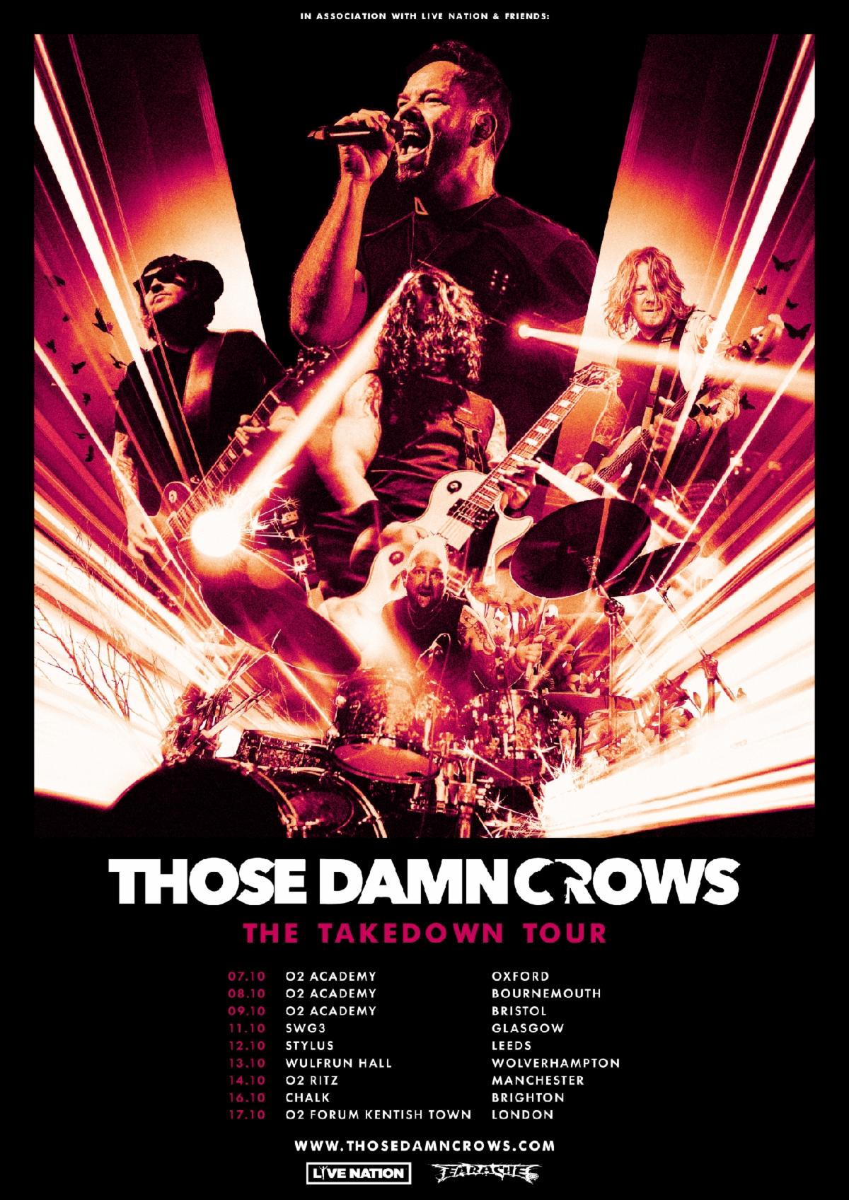 Those Damn Crows UK Tour 2023-1