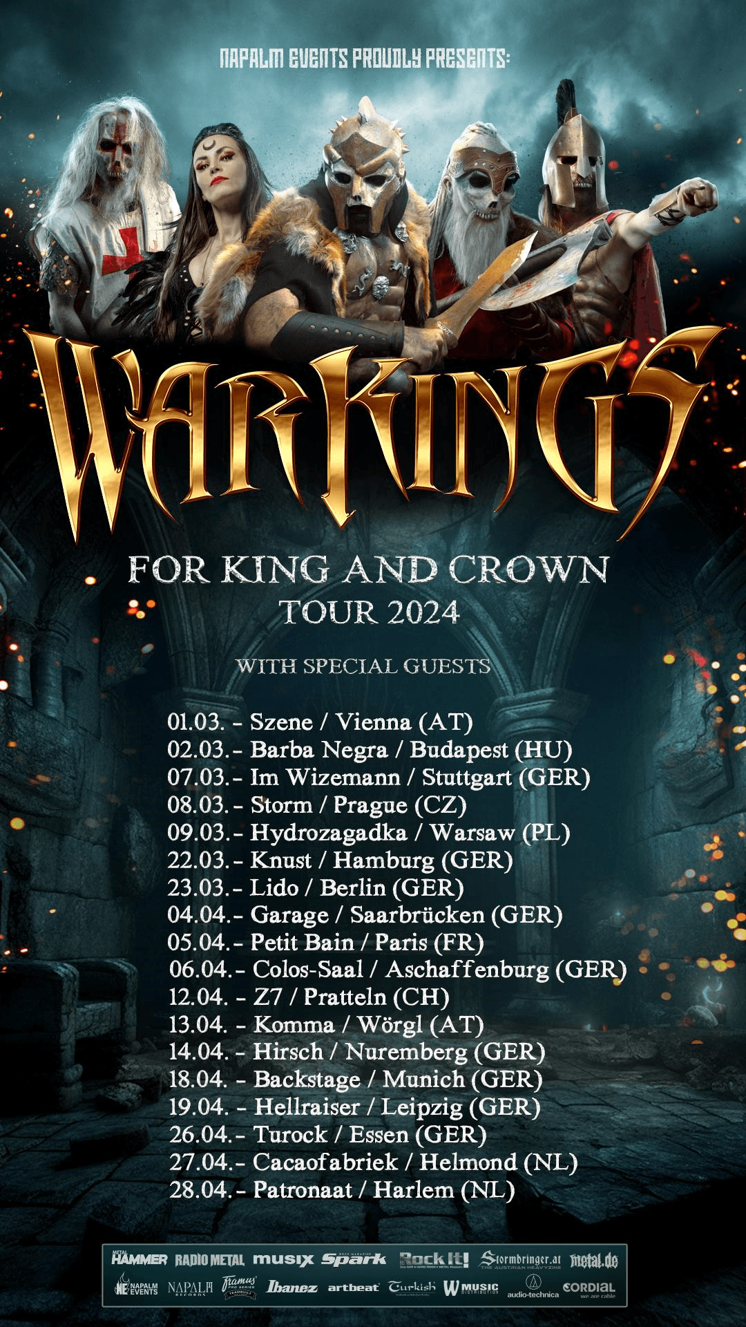 Warkings European Tour 2023