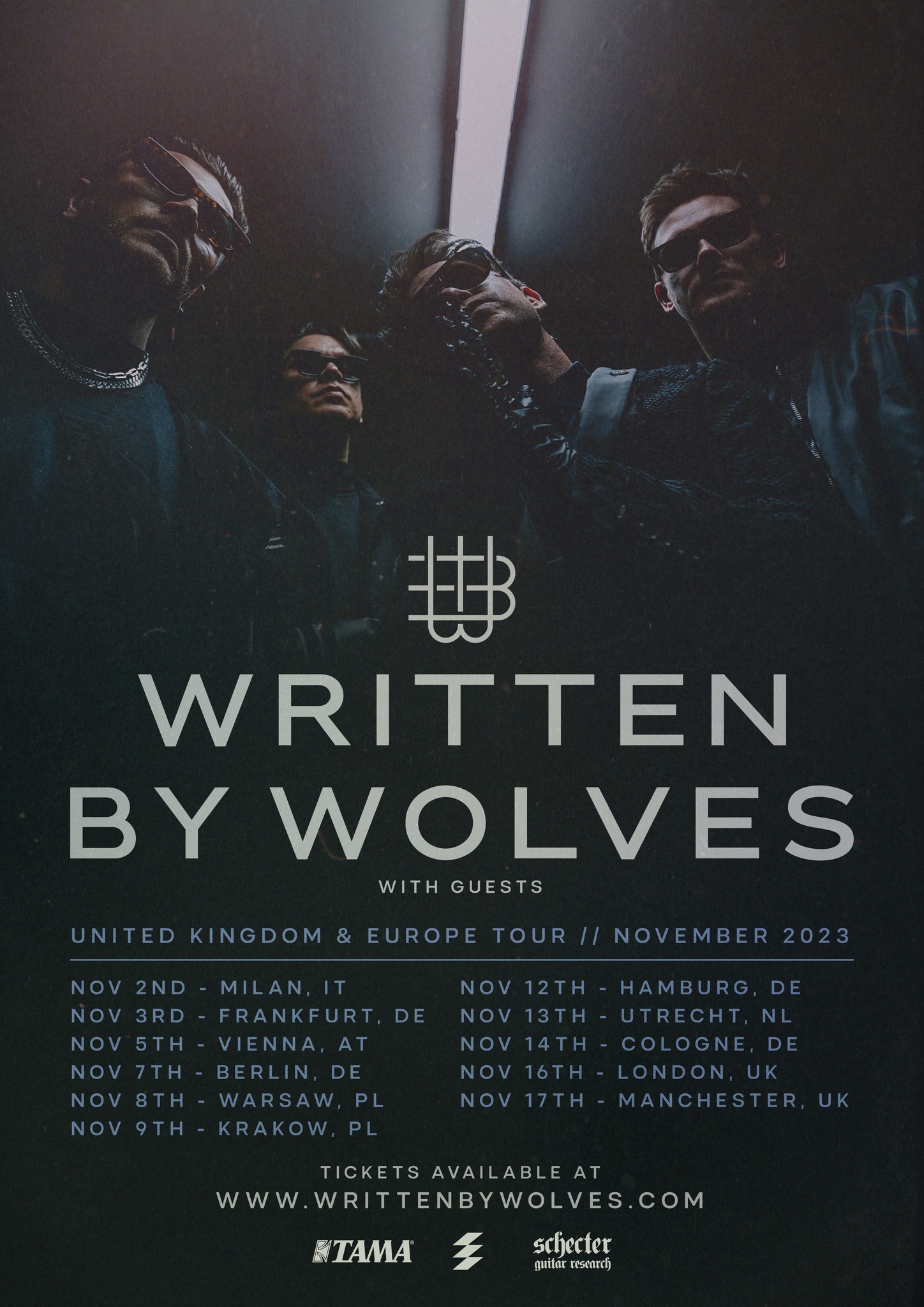 Written By Wolves European Tour 2023