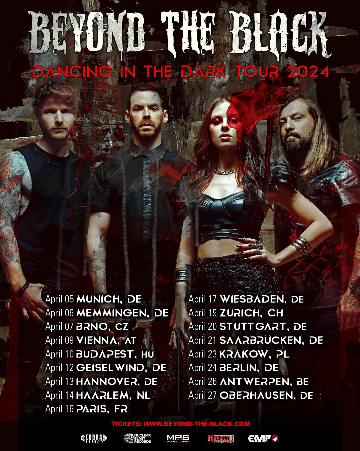 Beyond The Black European Tour 2024