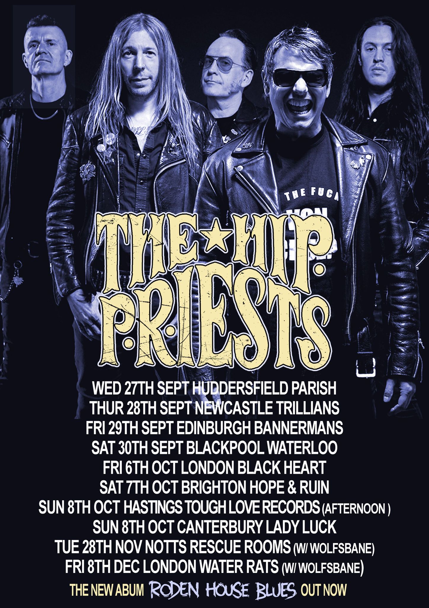 The Hip Priests UK Tour 2023