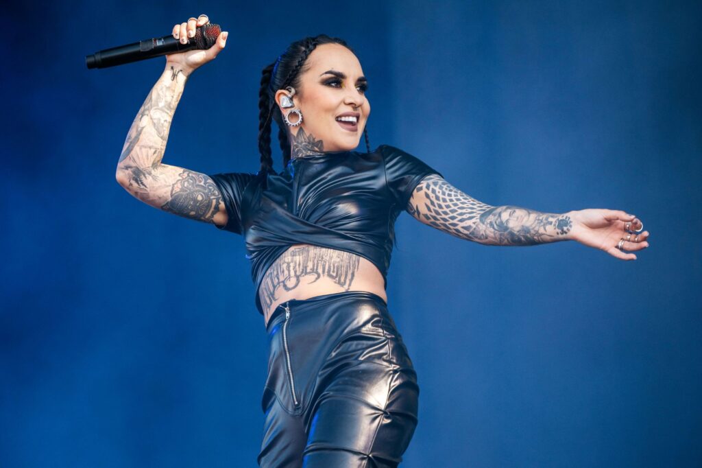 Jinjer live @ Download Festival 2023. Photo Credit: Todd Owyoung