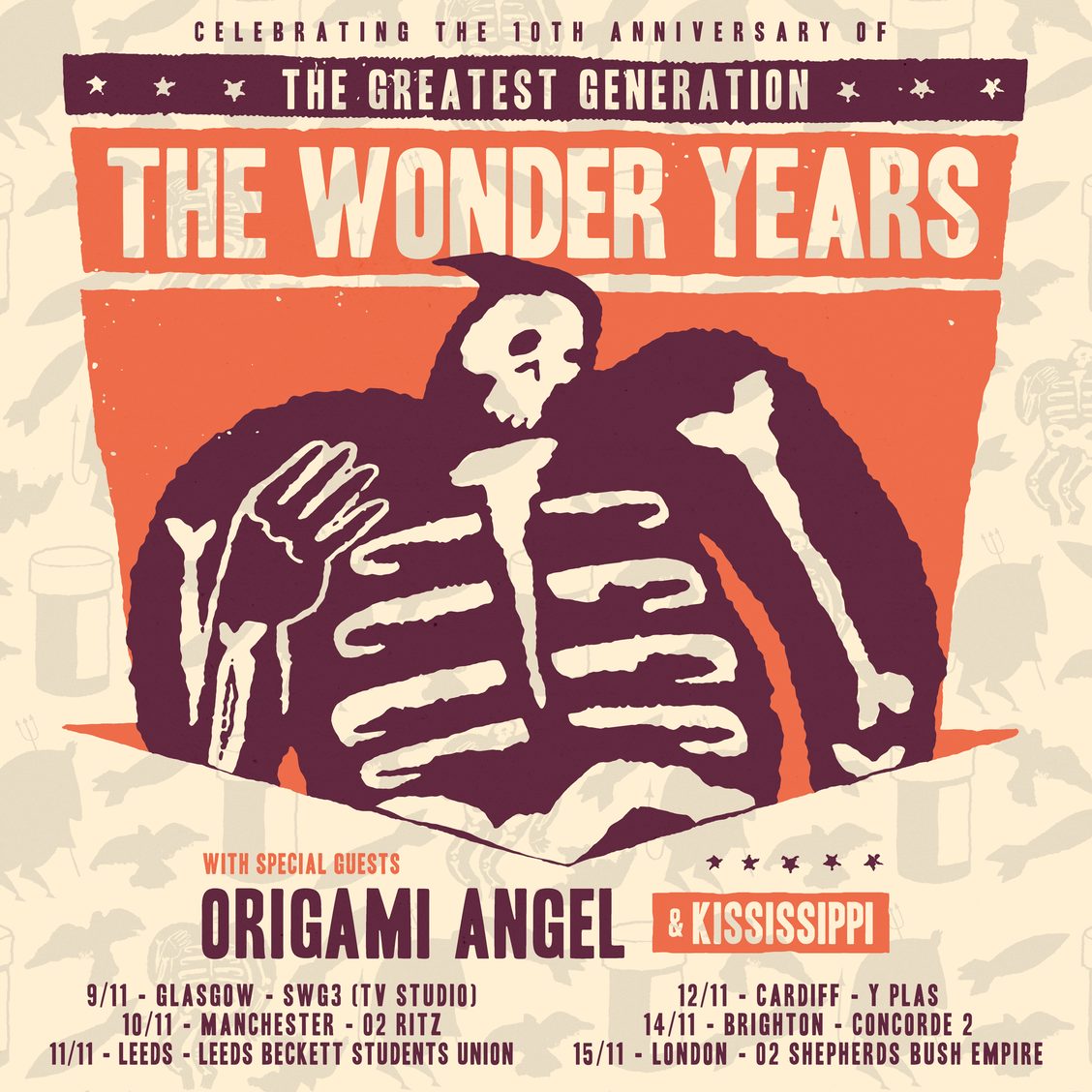 The Wonder Years UK Tour 2023
