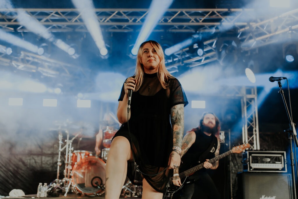 Employed To Serve live @ 2000trees Festival 2023. Photo Credit: A.M Photography