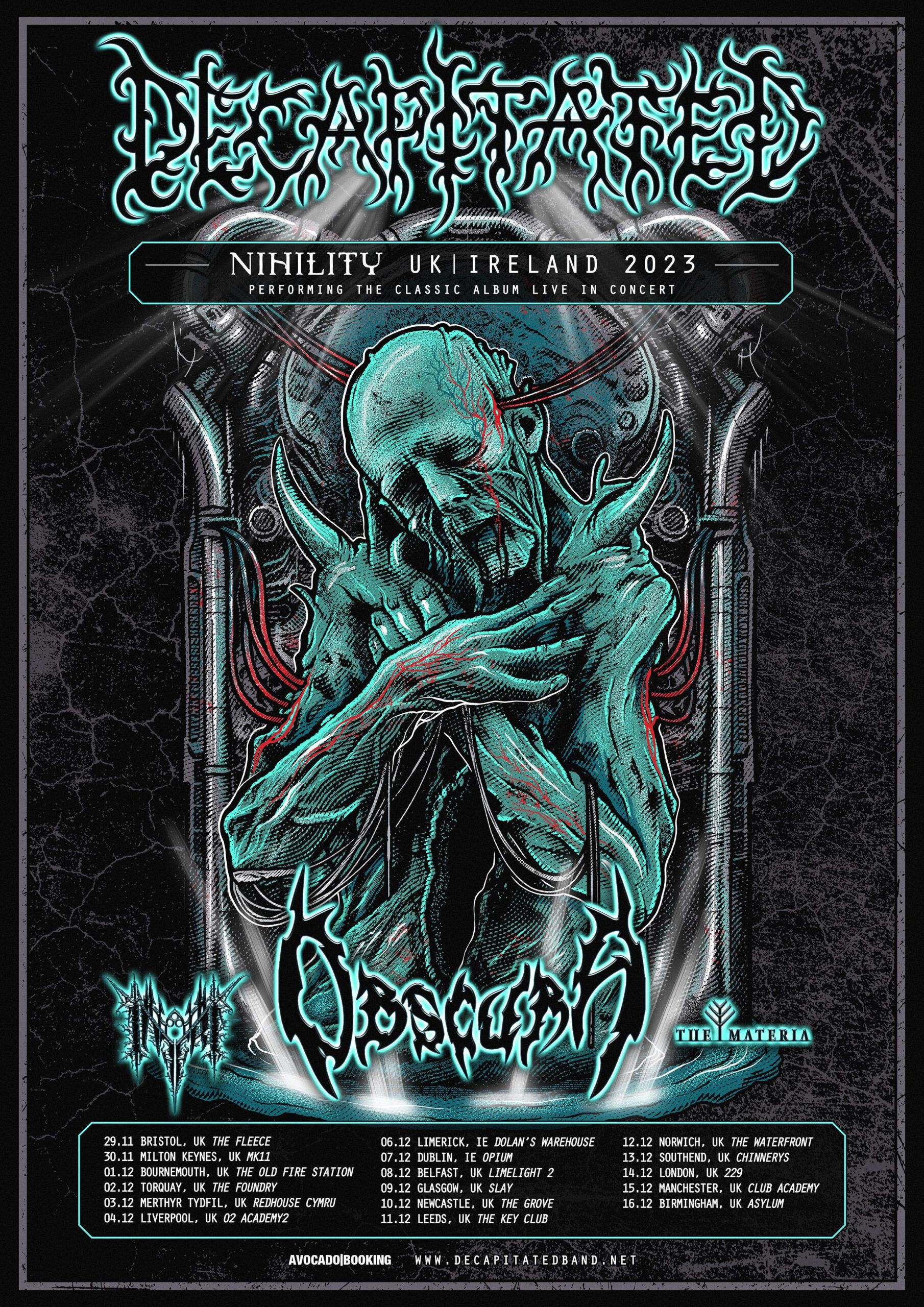 Decapitated UK Tour 2023