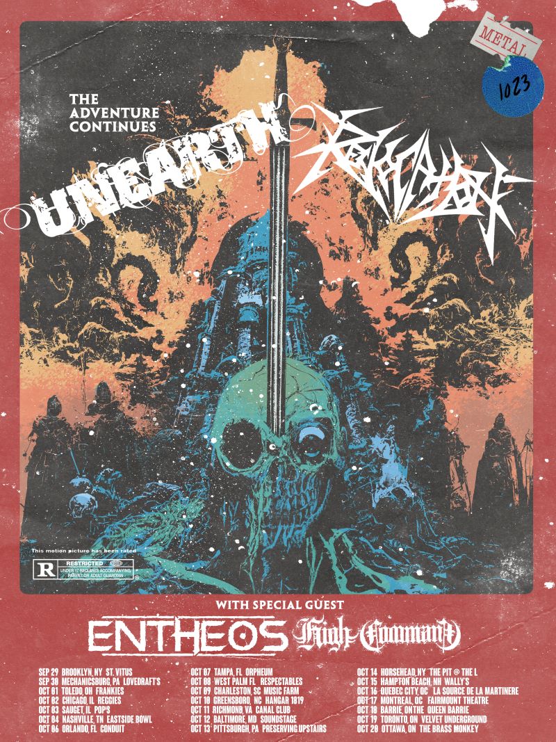 Unearth and Revocation co-headline North American Tour 2023