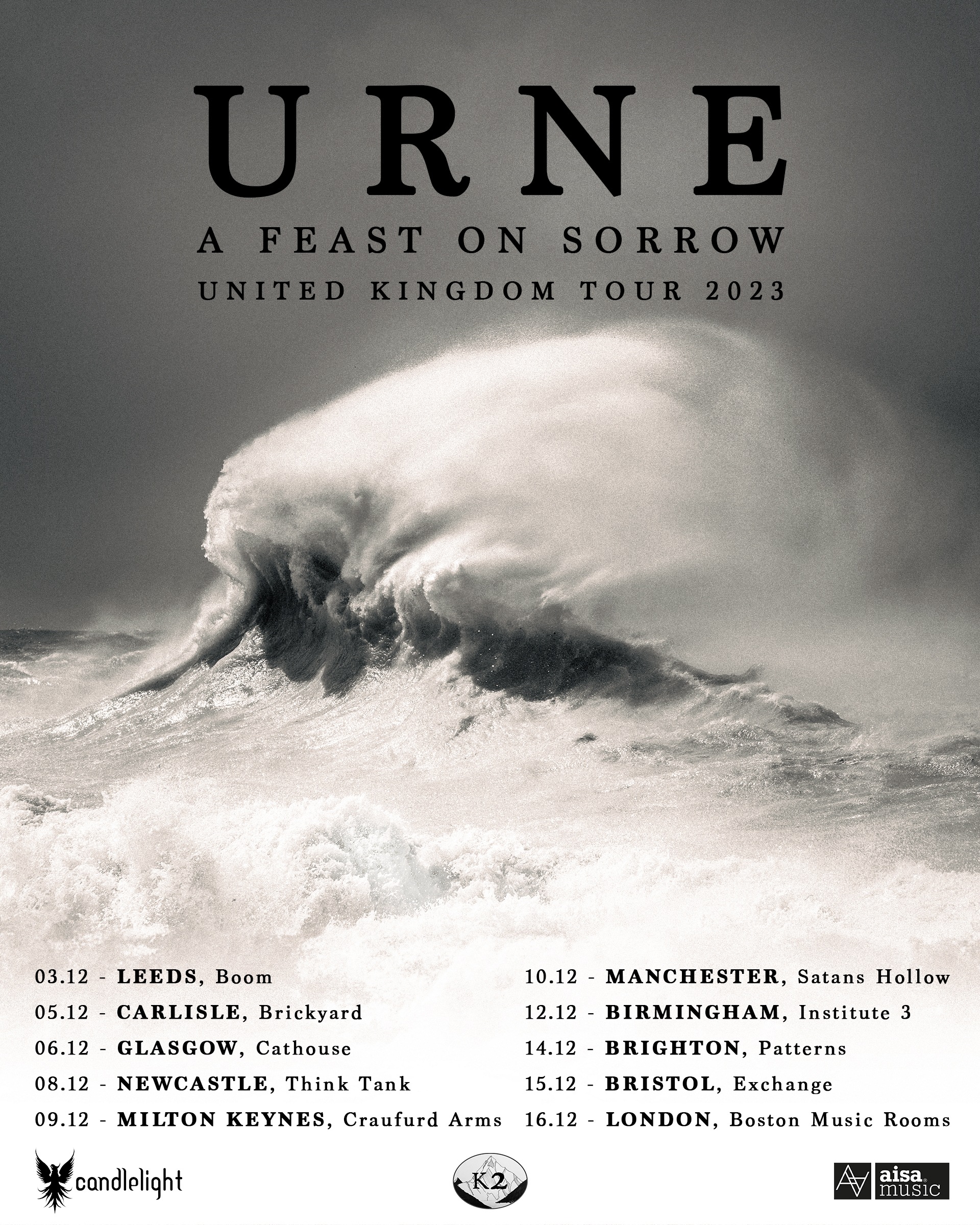 Urne UK Tour 2023