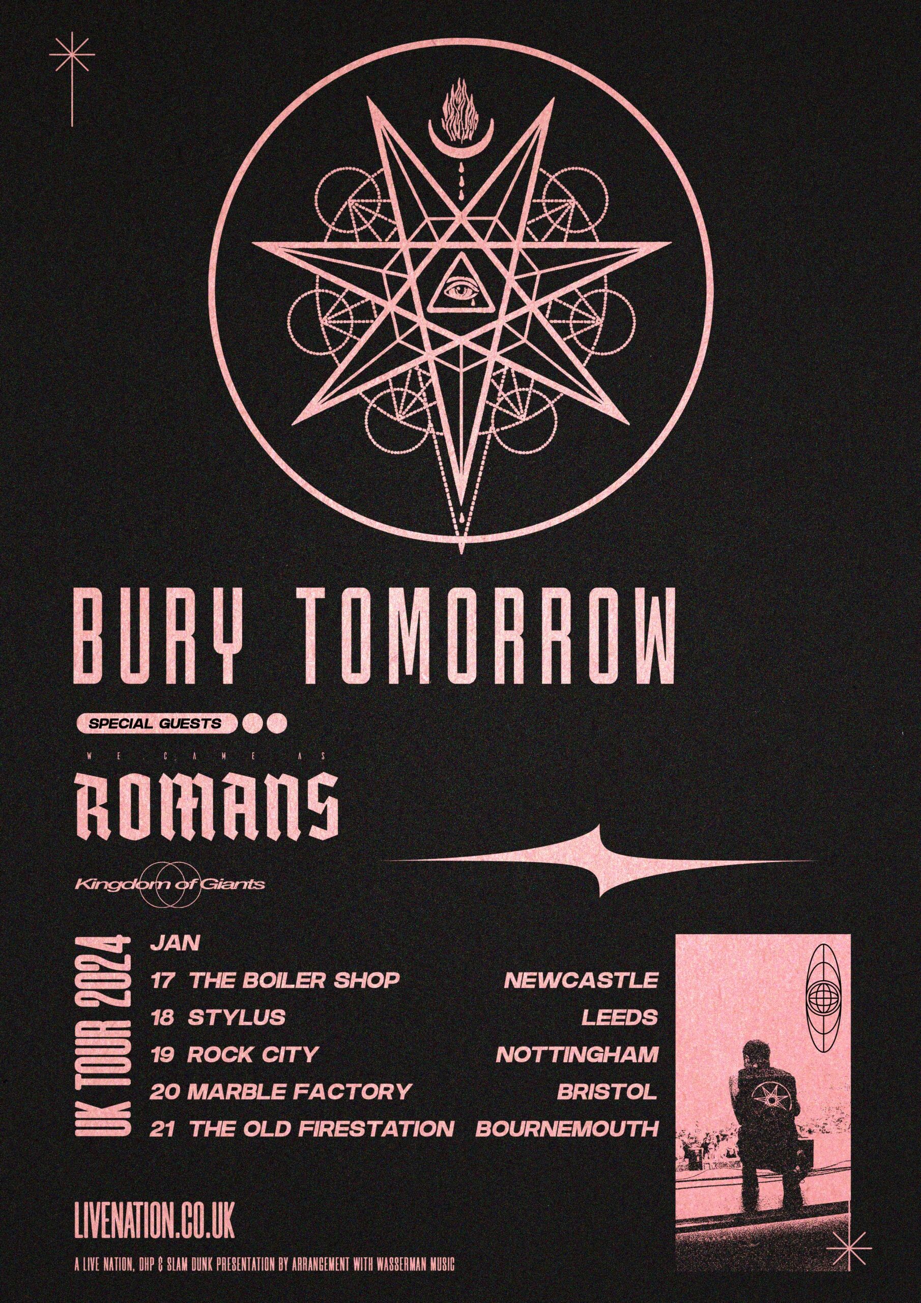 Bury Tomorrow UK Tour 2024