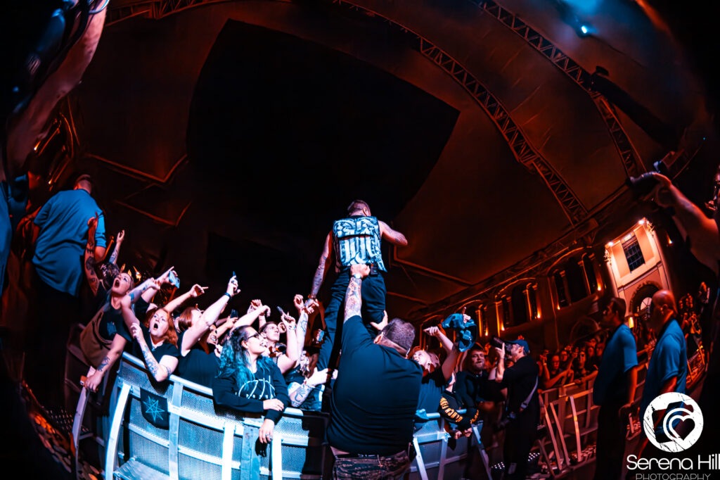 Bury Tomorrow live @ Alexandra Palace, London. Photo Credit: Serena Hill Photography