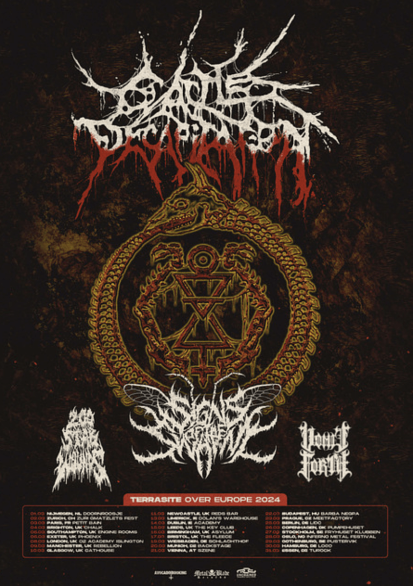 Cattle Decapitation European Tour 2024