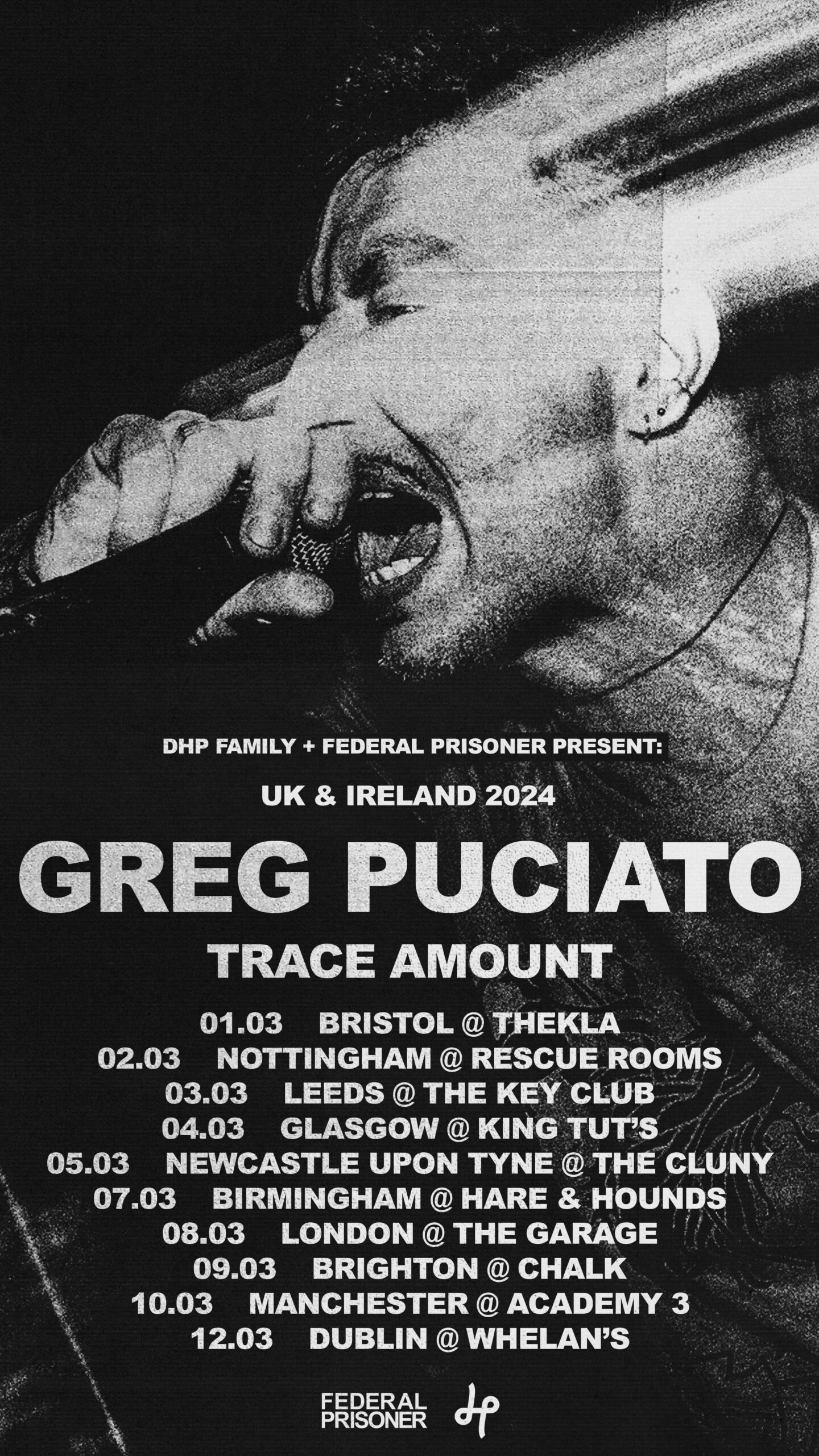 Greg Puciato UK Tour 2024