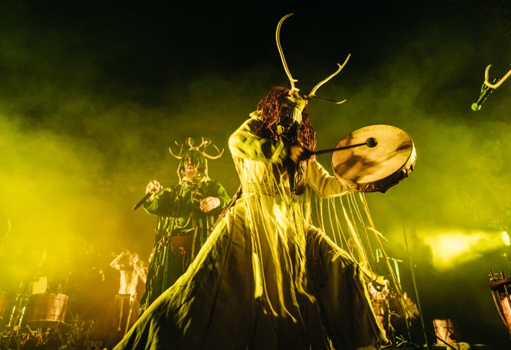 Heilung live @ ArcTanGant 2023. Photo Credit: snaprockandpop