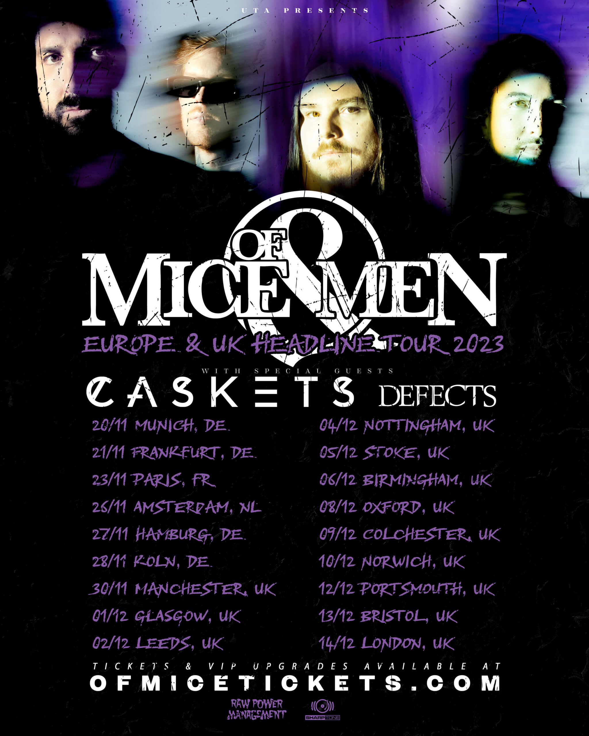 Of Mice & Men European Tour 2023