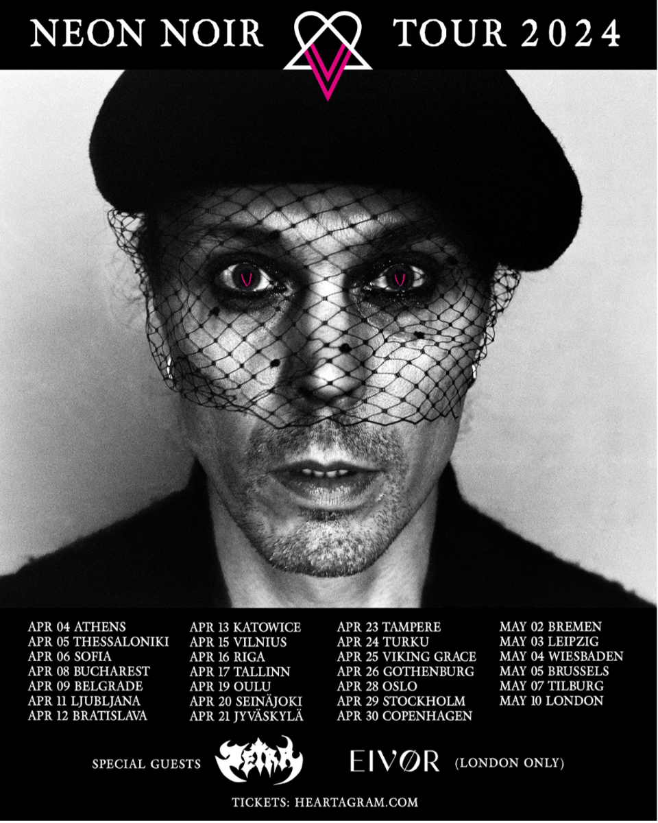 Ville Valo European Tour 2024