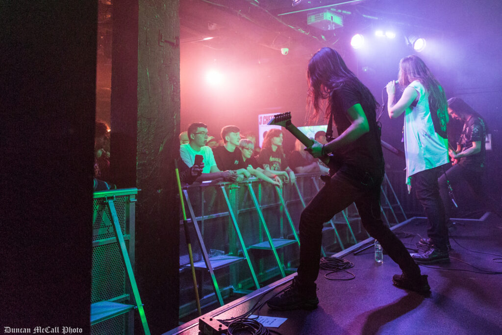 Æther Realm live @ The Cathouse, Glasgow. Photo Credit: Duncan McCall