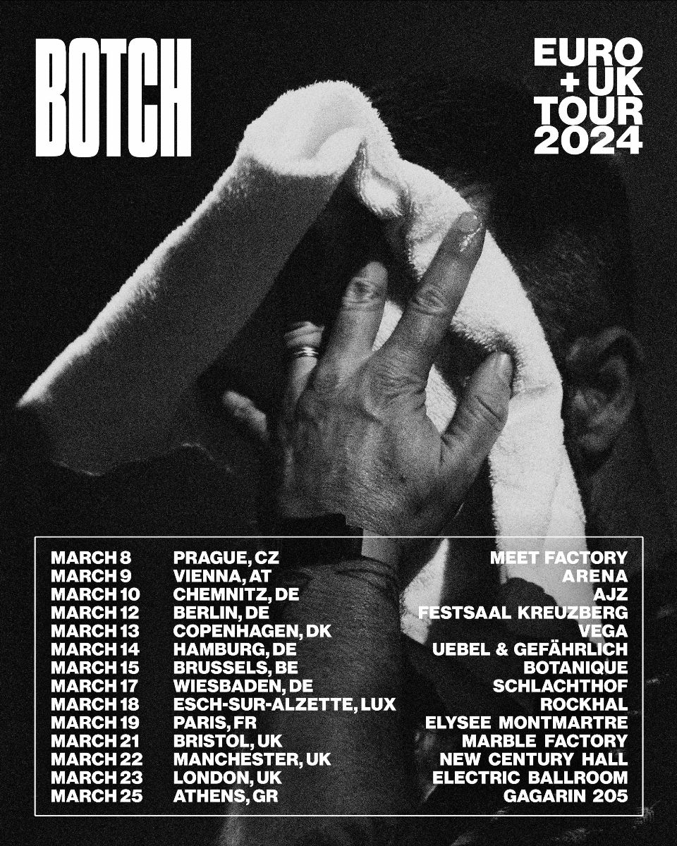 Botch European Tour 2024