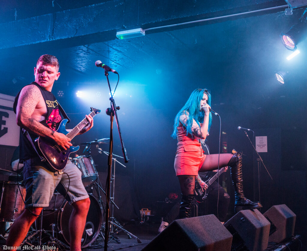 Cage Fight live @ The Cathouse, Glasgow. Photo Credit: Duncan McCall