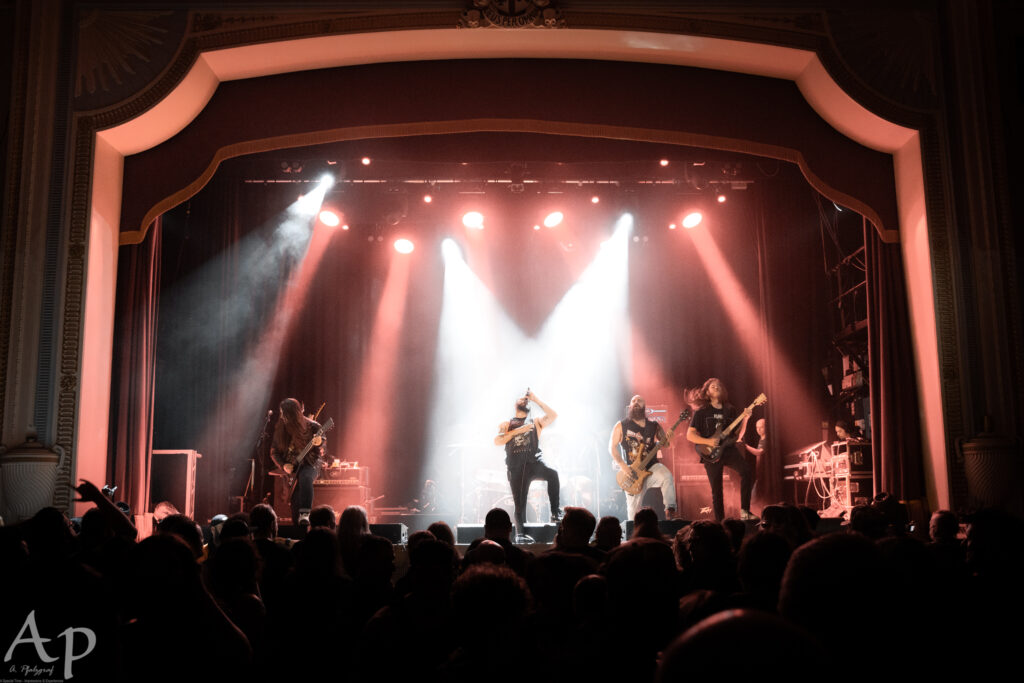 Undeath live @ Islington Assembly Hall, London. Photo Credit: Anne Pfazlgraf