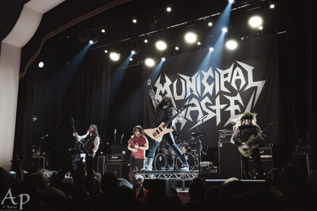 Municipal Waste live @ Islington Assembly Hall, London. Photo Credit: Anne Pfazlgraf