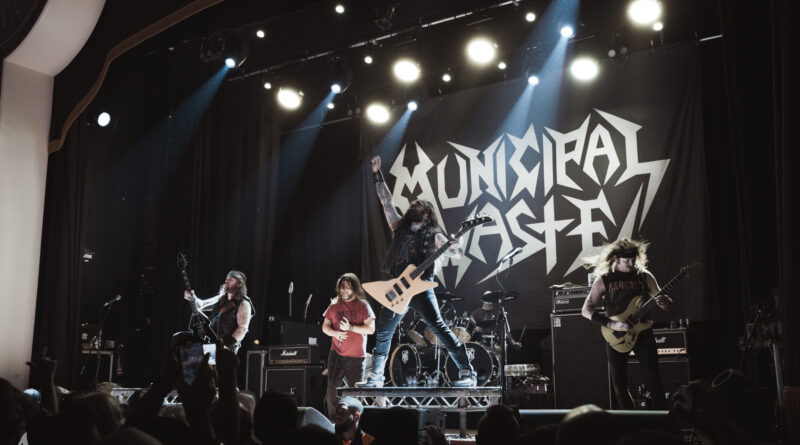 Municipal Waste live @ Islington Assembly Hall, London. Photo Credit: Anne Pfazlgraf