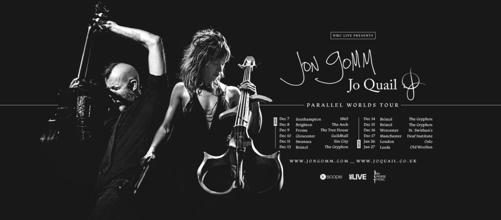 Jon Gomm & Jo Quail UK Tour 2023-24