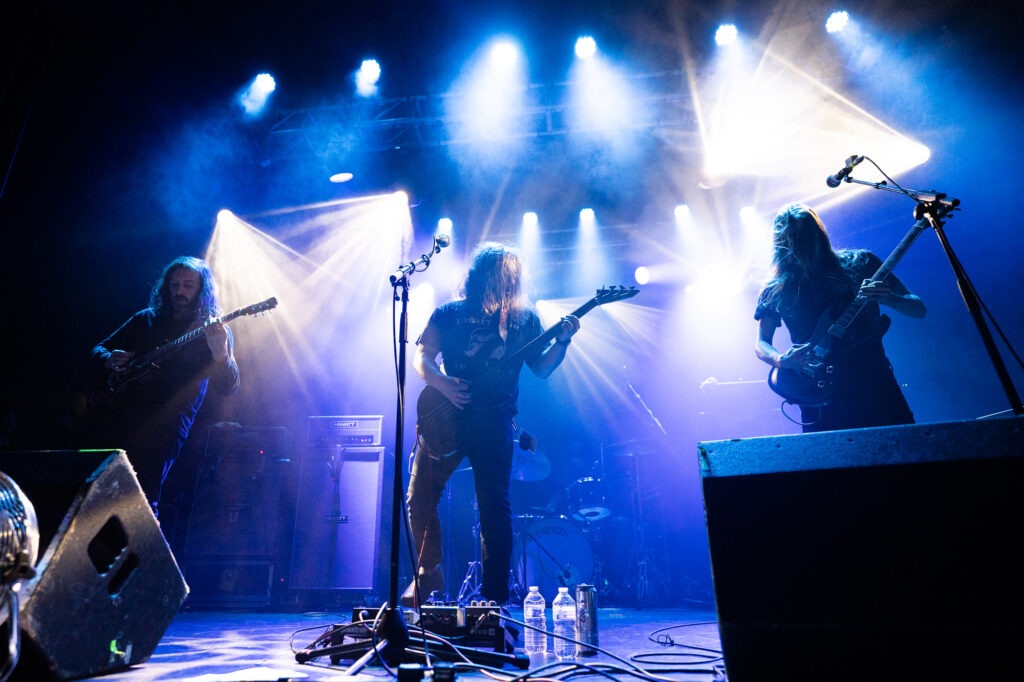 Elder live @ The Electric Ballroom, London. Photo Credit: Emma Barrott