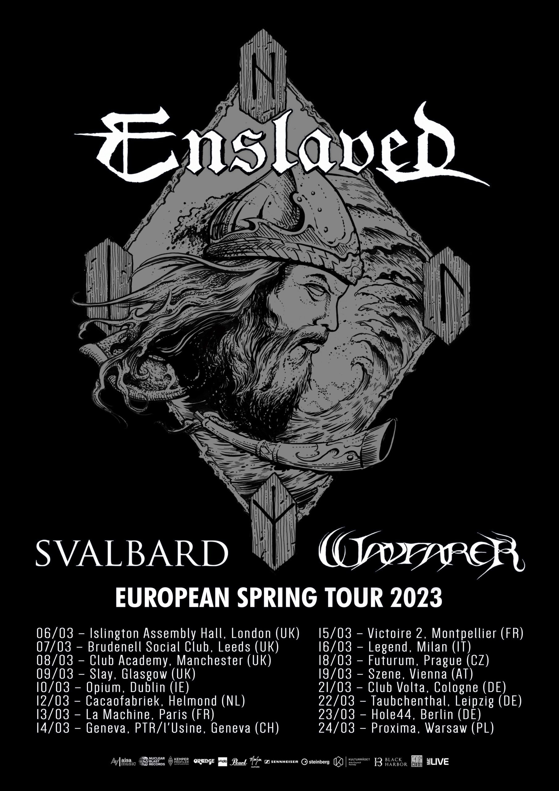 Enslaved European Tour 2024