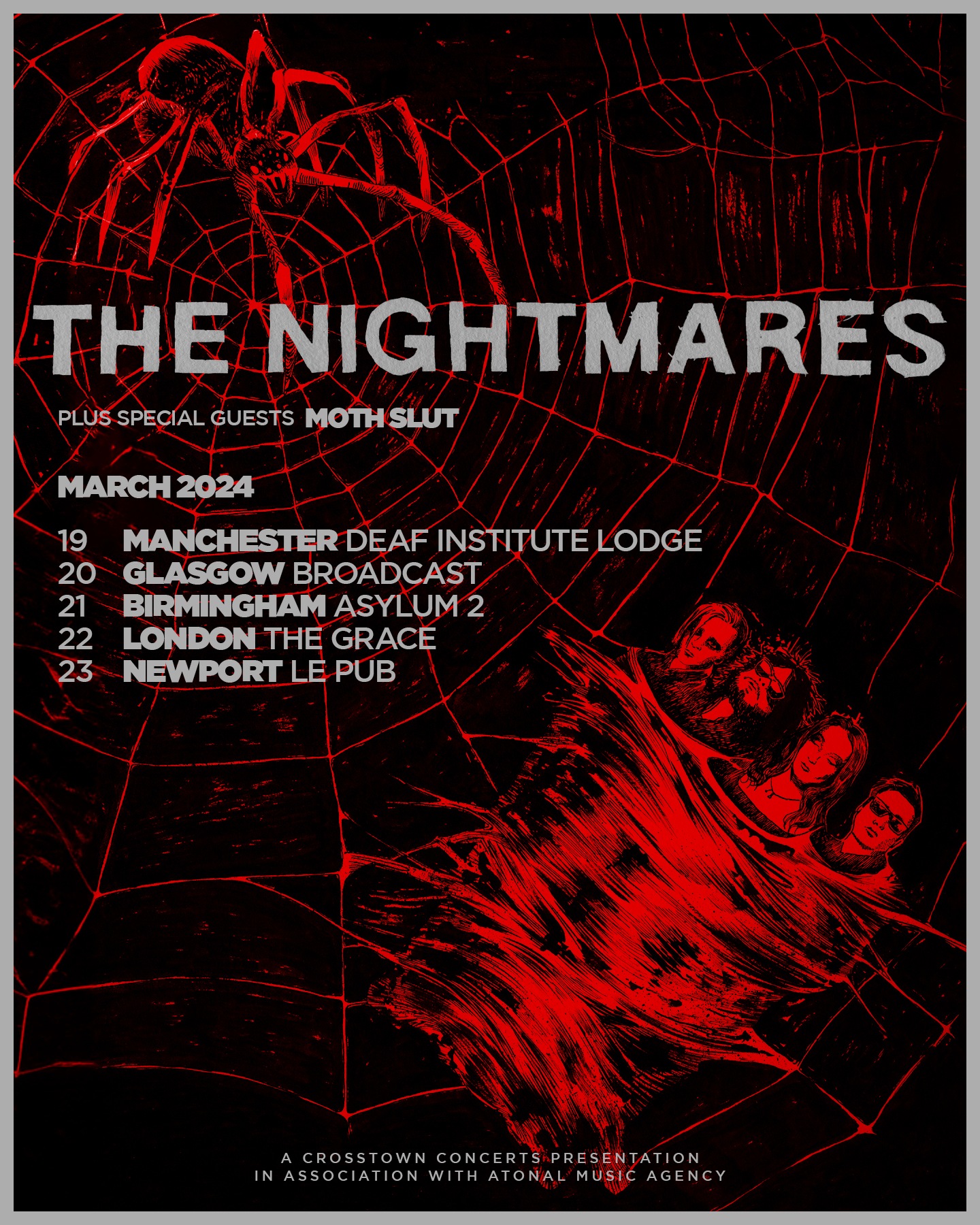 The Nightmares UK Tour 2024