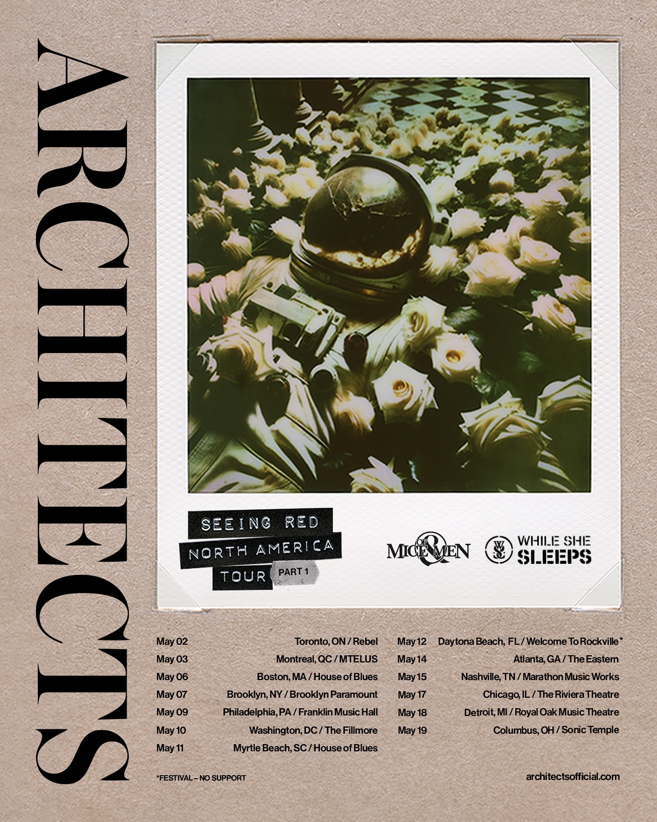 Architects North American Tour 2024