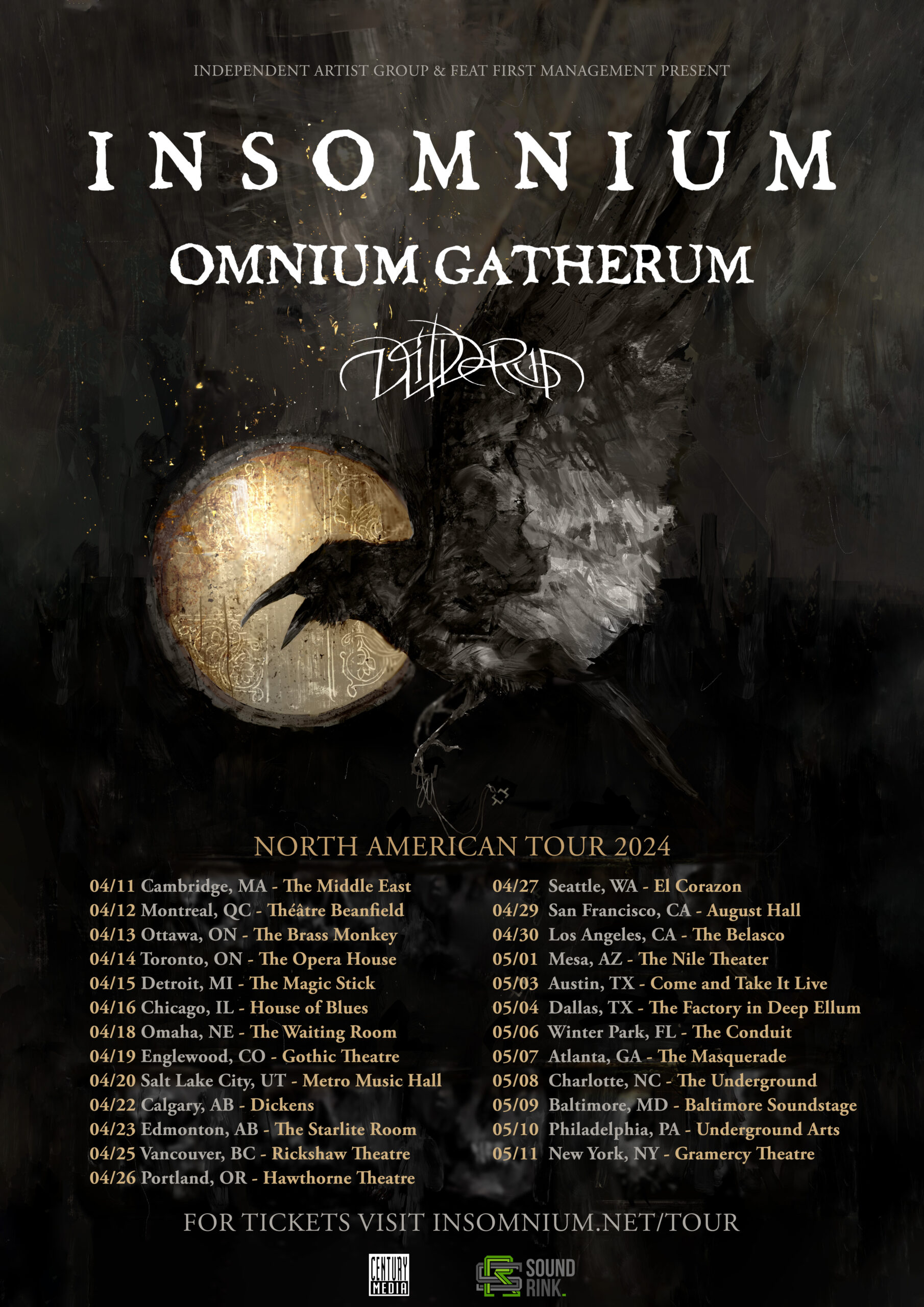 Insomnium North American Tour 2024