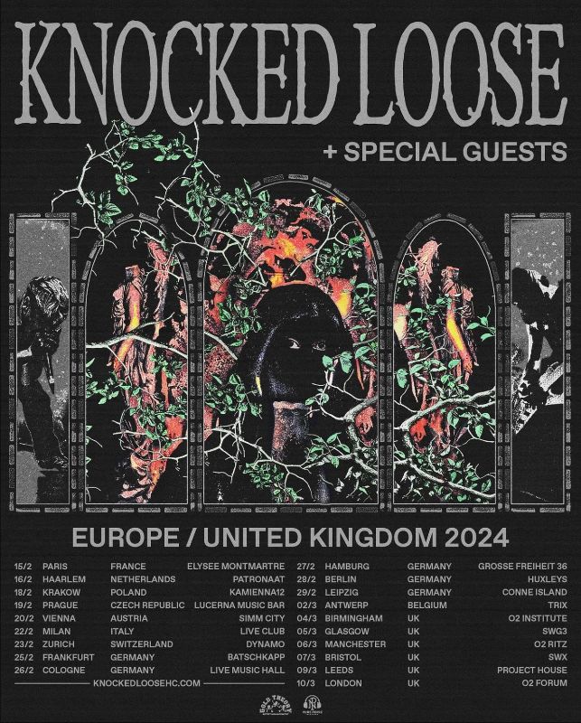 Knocked Loose European Tour 2024