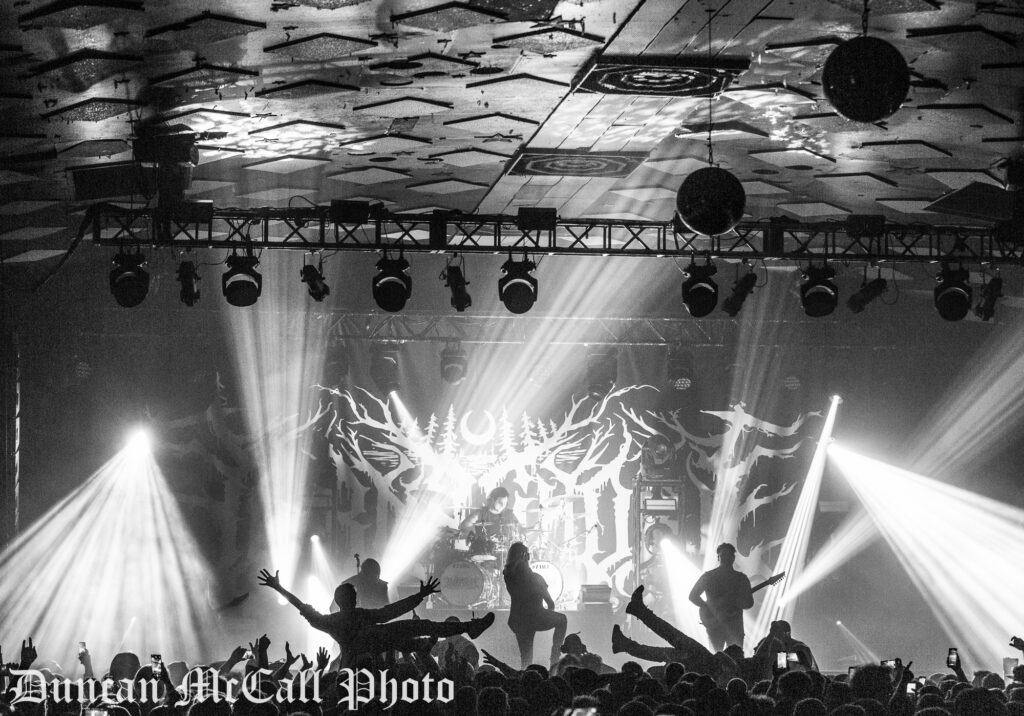 Lorna Shore live @ Barrowlands, Glasgow. Photo Credit: Duncan McCall Photo