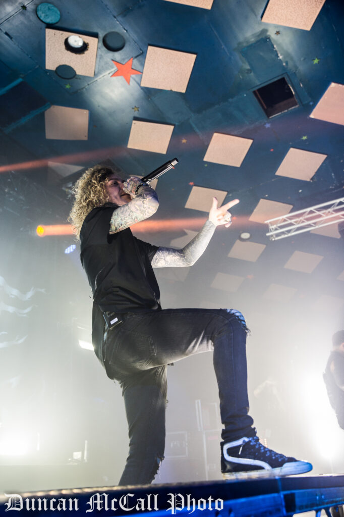 Lorna Shore live @ Barrowlands, Glasgow. Photo Credit: Duncan McCall Photo