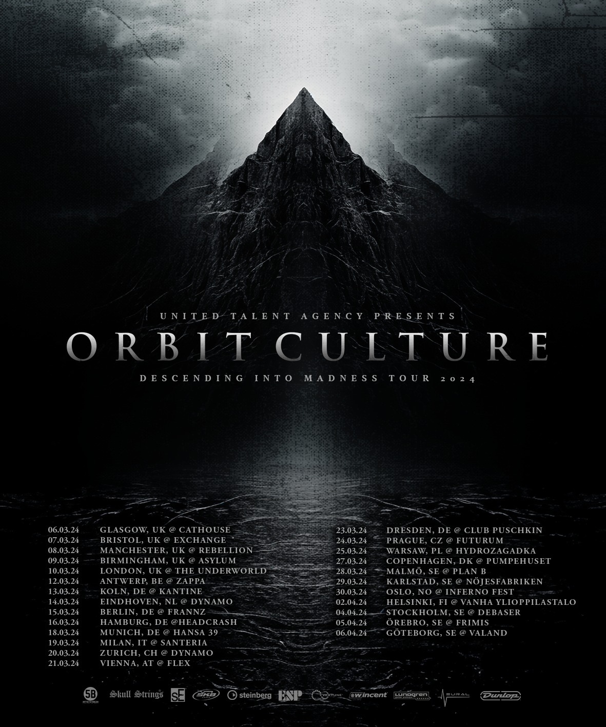 Orbit Culture European Tour 2024