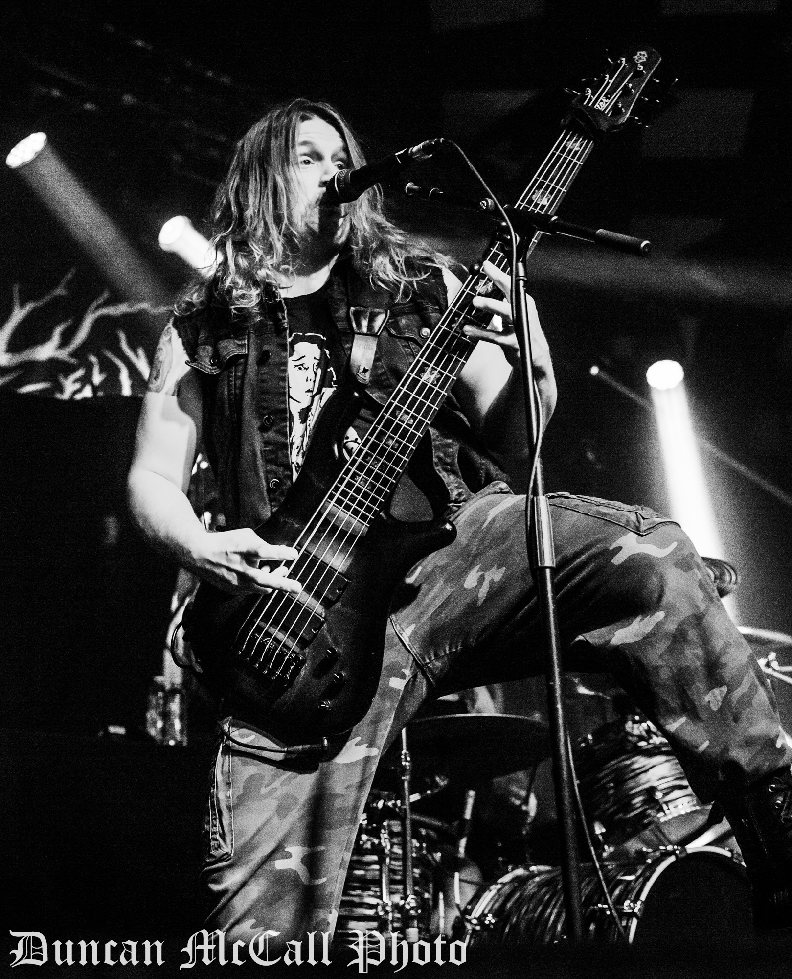 Rivers Of Nihil live @ Barrowlands, Glasgow. Photo Credit: Duncan McCall Photo