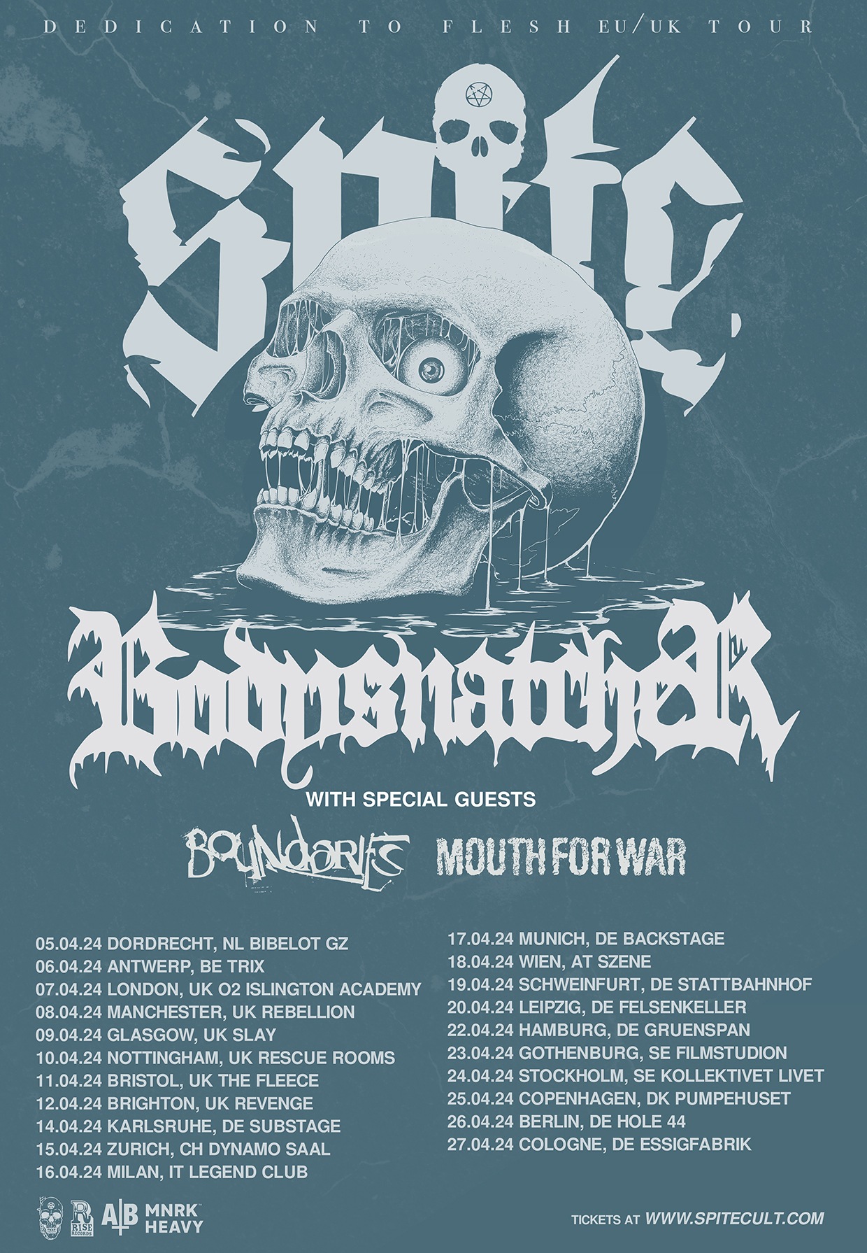 Spite European Tour 2024