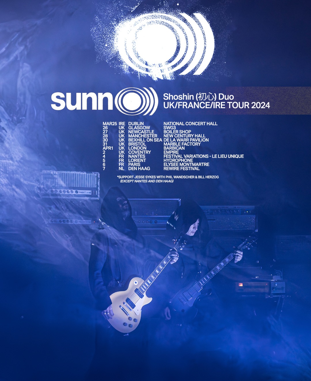 Sunn O))) European Tour 2024