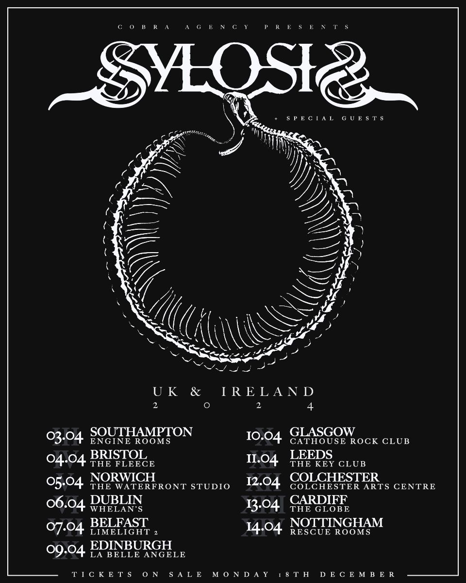 Sylosis UK Tour 2024