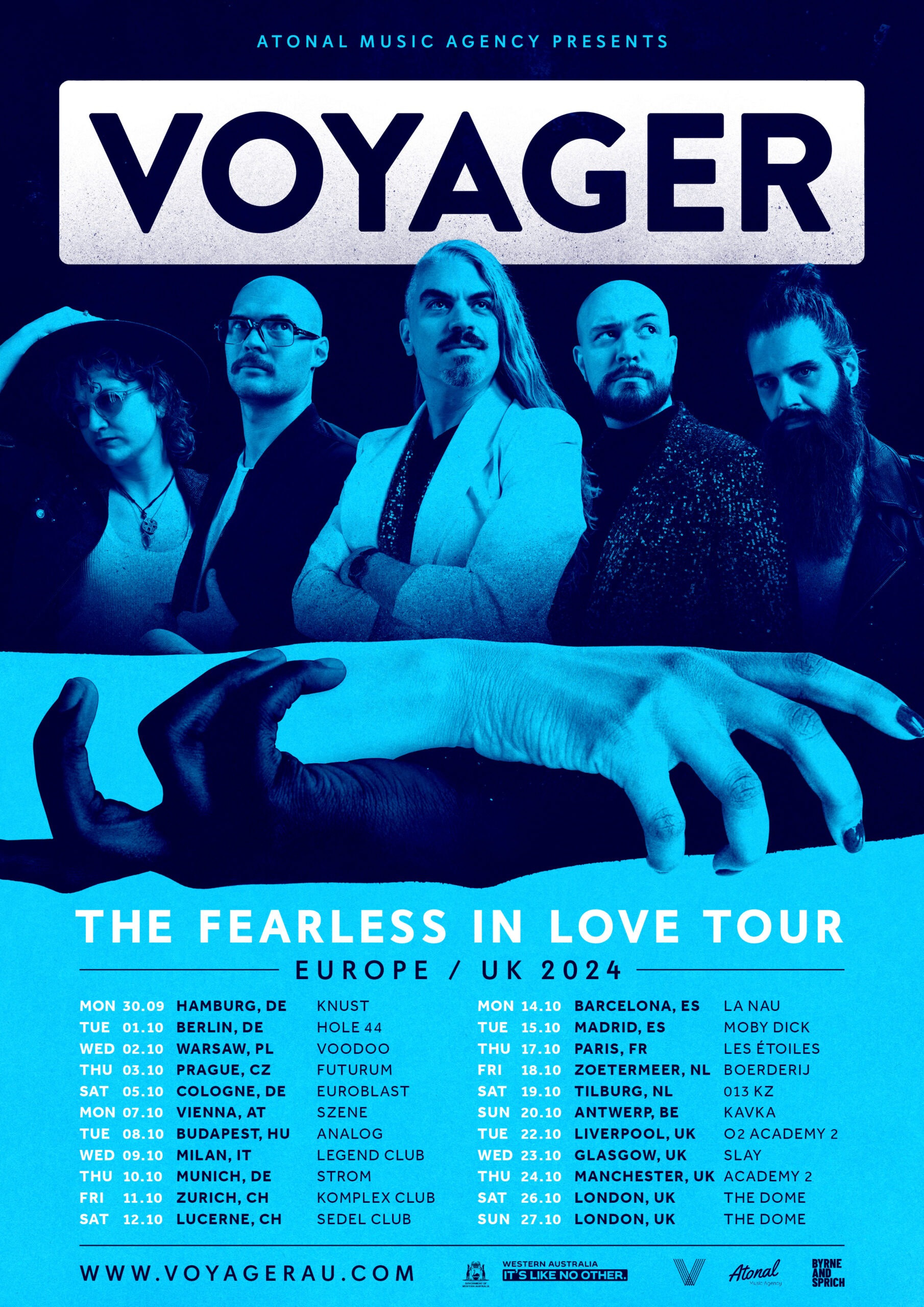 Voyager European Tour 2024