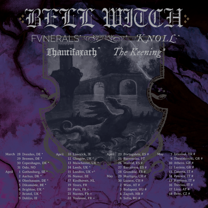 Bell Witch European Tour 2024