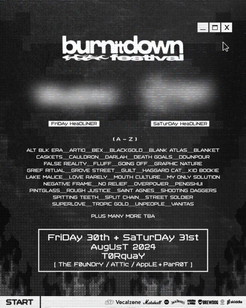 Burn It Down Festival 2024 - Announcement 1