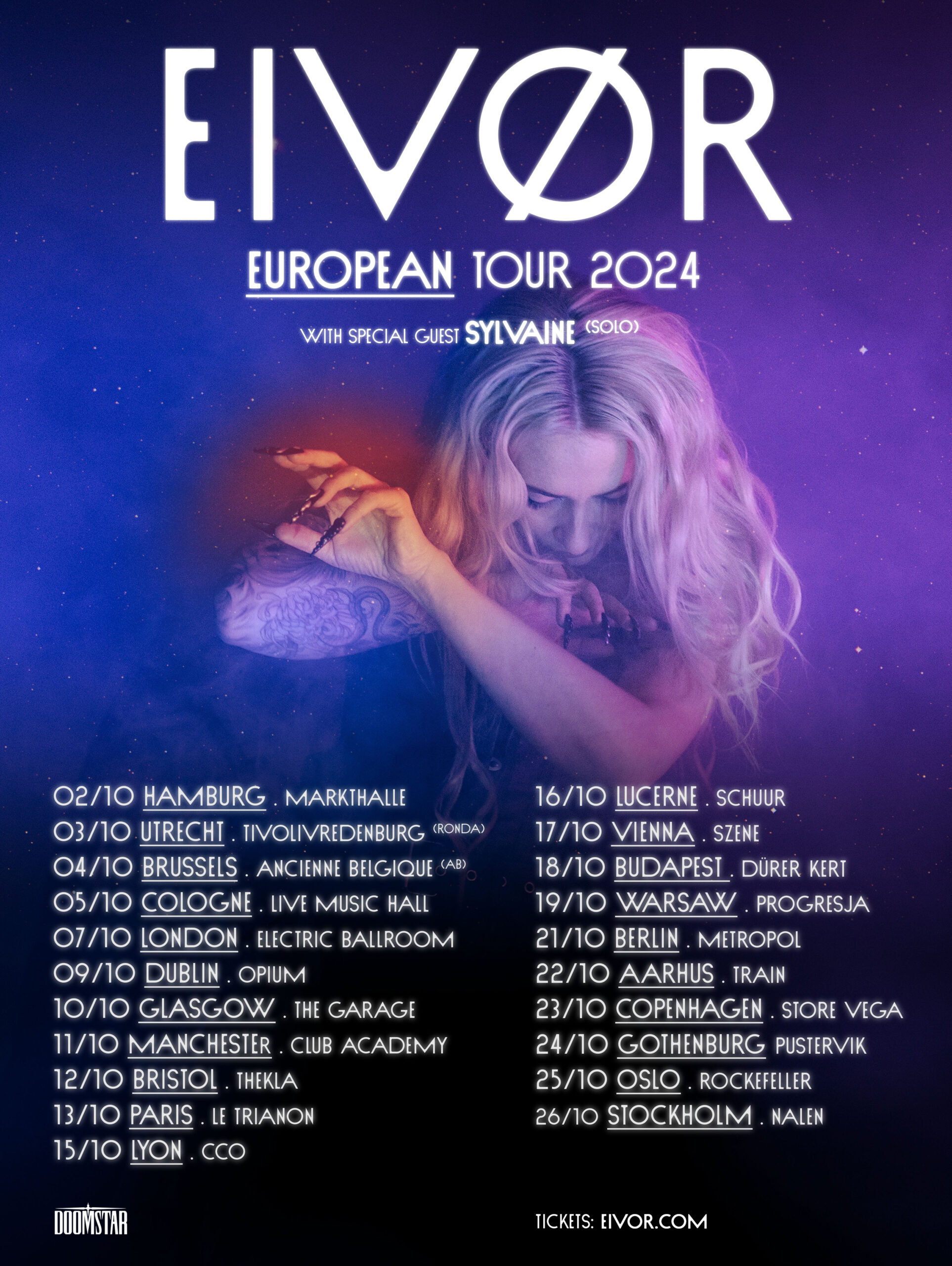 Eivør European Tour 2024