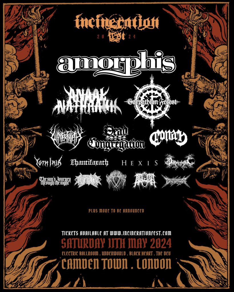 Incineration Festival 2024 - Announcement Jan 02