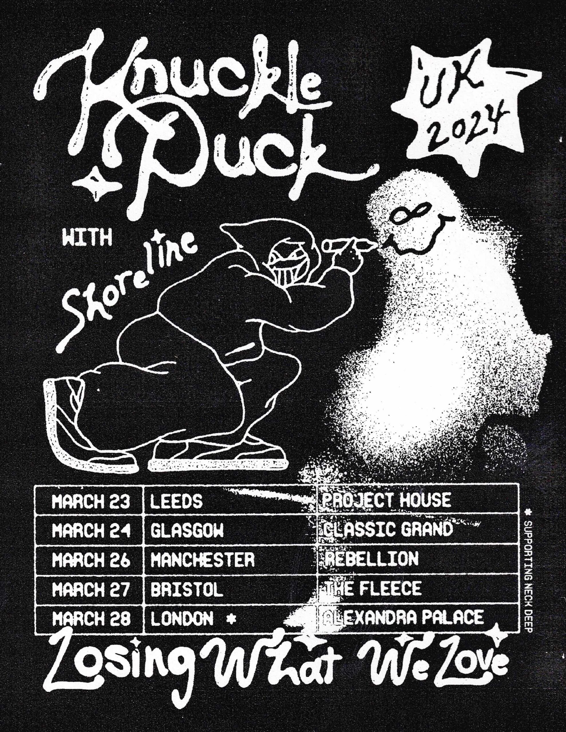 Knuckle Puck UK Tour 2024